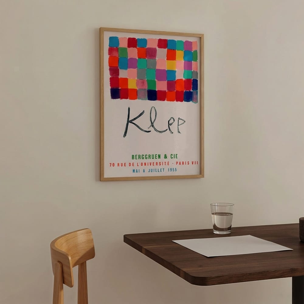 Paul Klee: "Bergreuen & Cie Exhibition Print 1955"