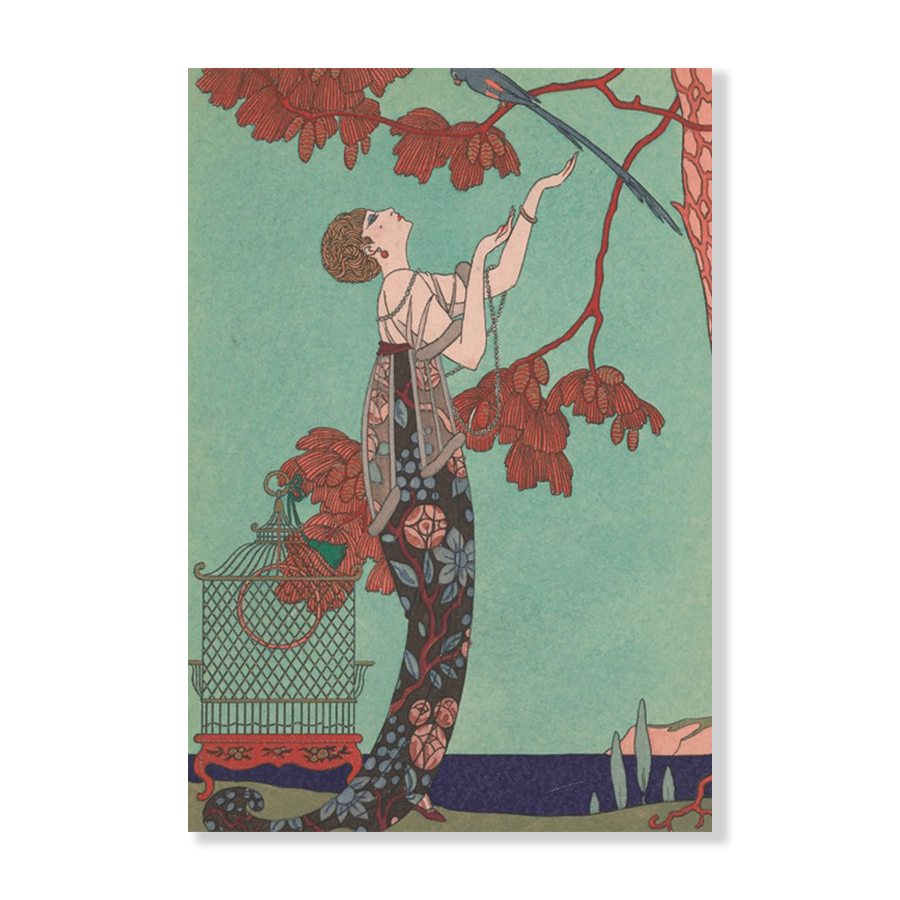 George Barbier: "L'Oiseau Volage" - Jasper & Jute