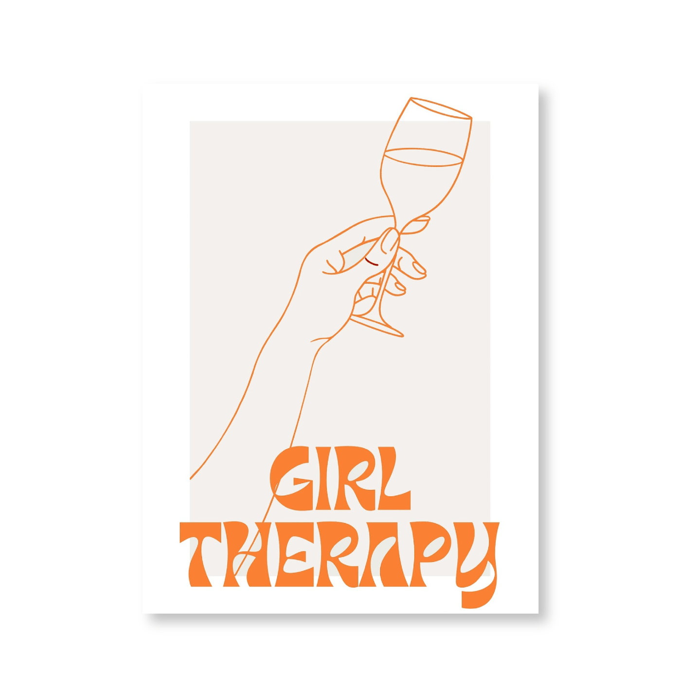 Girl Therapy Orange - Jasper & Jute