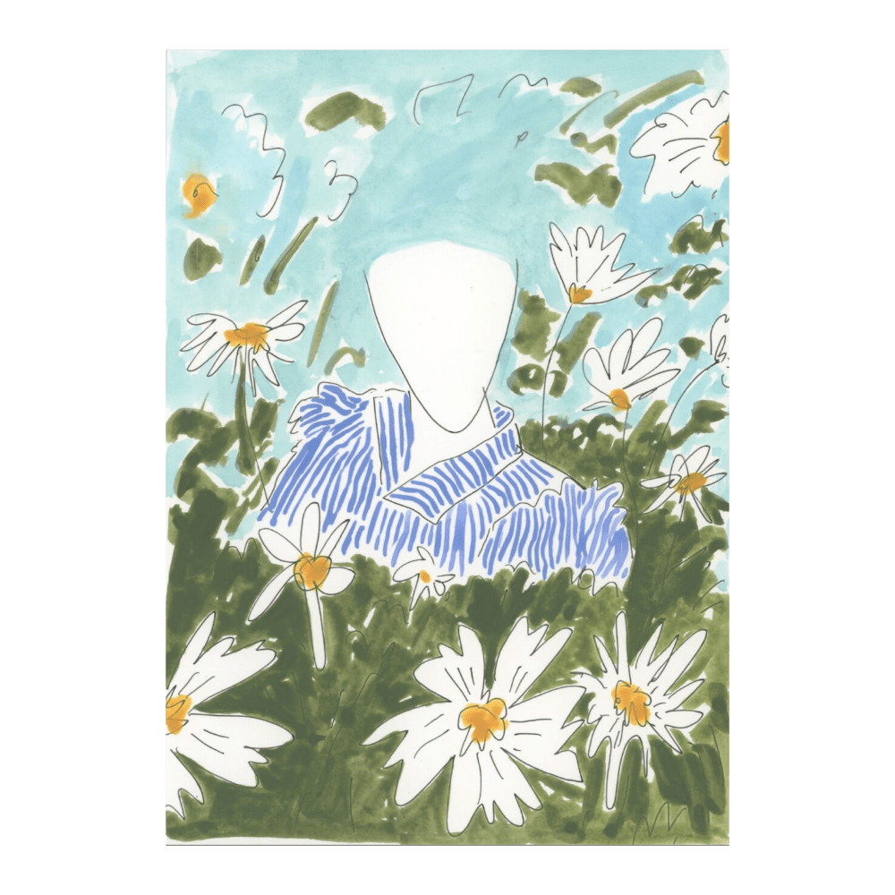 Girl In Flowers