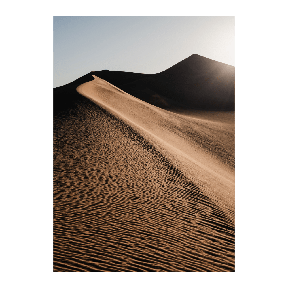 Golden Dune in the Sahara
