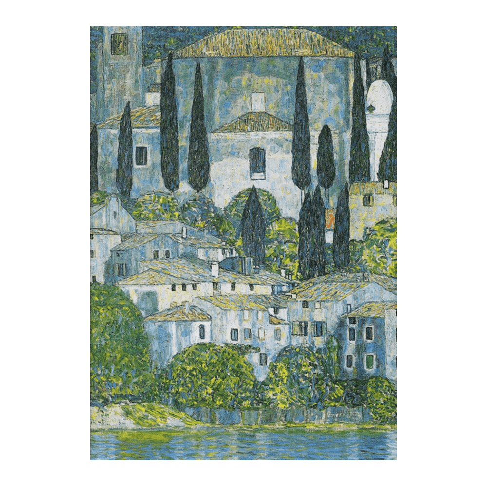 Gustav Klimt: "Church in Cassone"