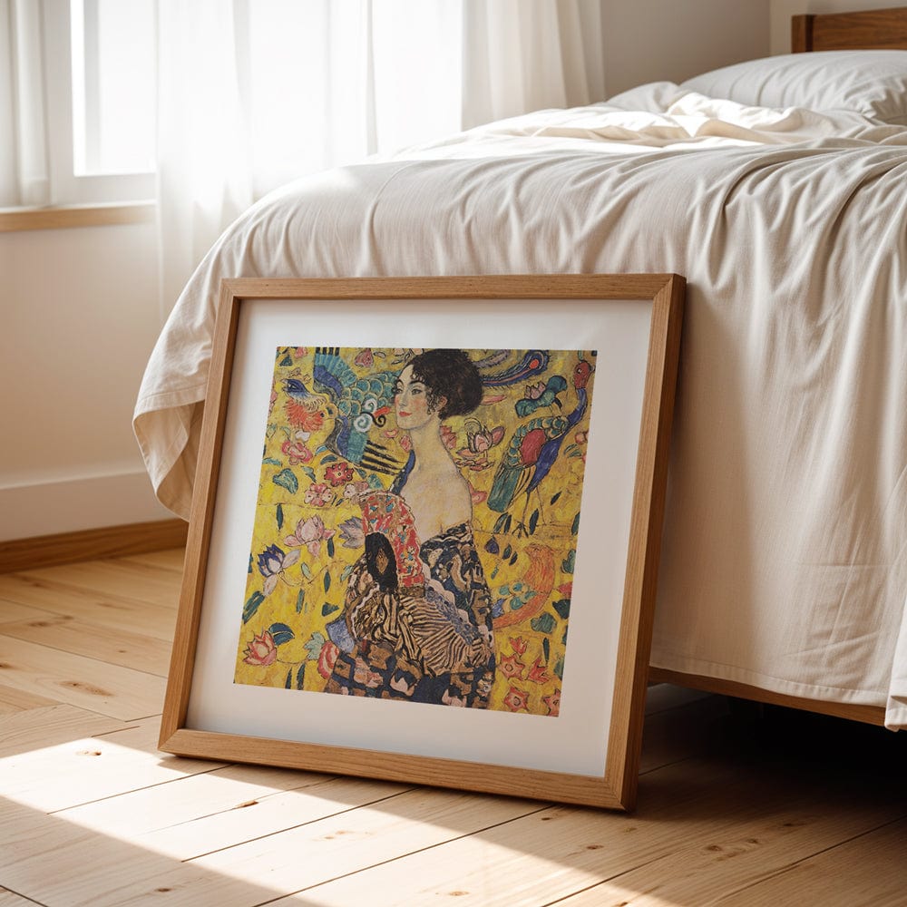 Gustav Klimt: "Woman with a Fan" (1917)