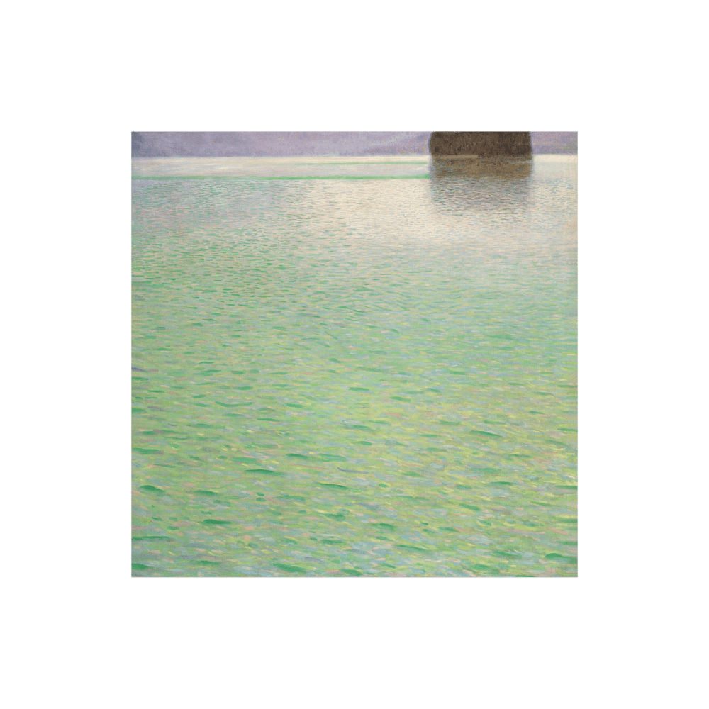 Gustav Klimt: "Island in the Attersee"