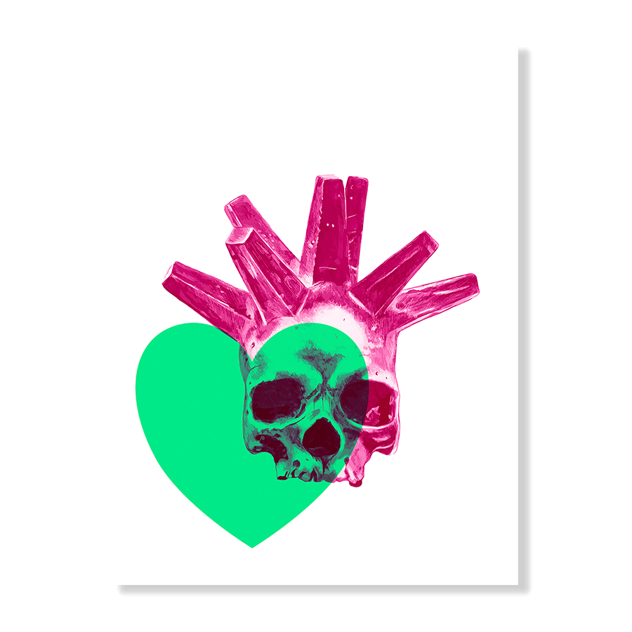 HEART SKULL II - Jasper & Jute