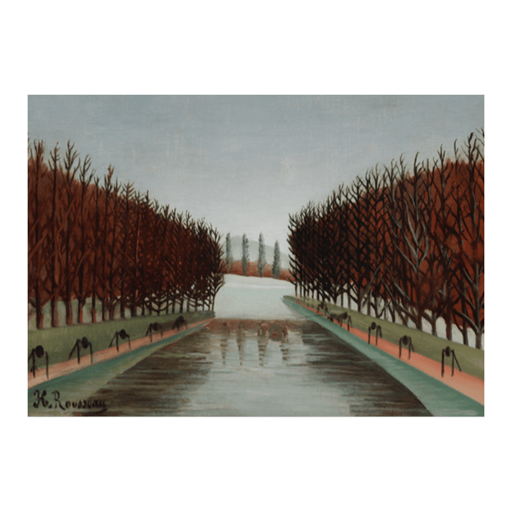 Henri Rousseau: "Le canal" (ca. 1905)