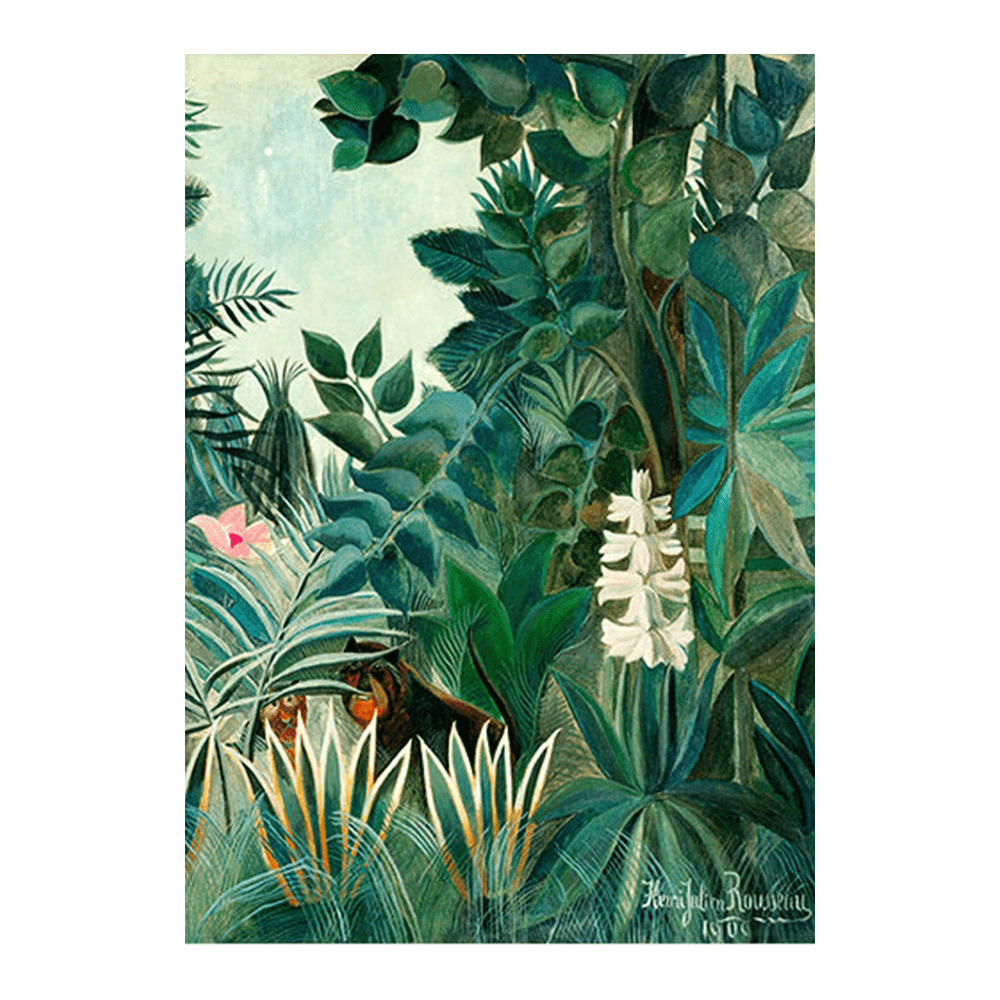 Henri Rousseau: "The Equatorial Jungle"