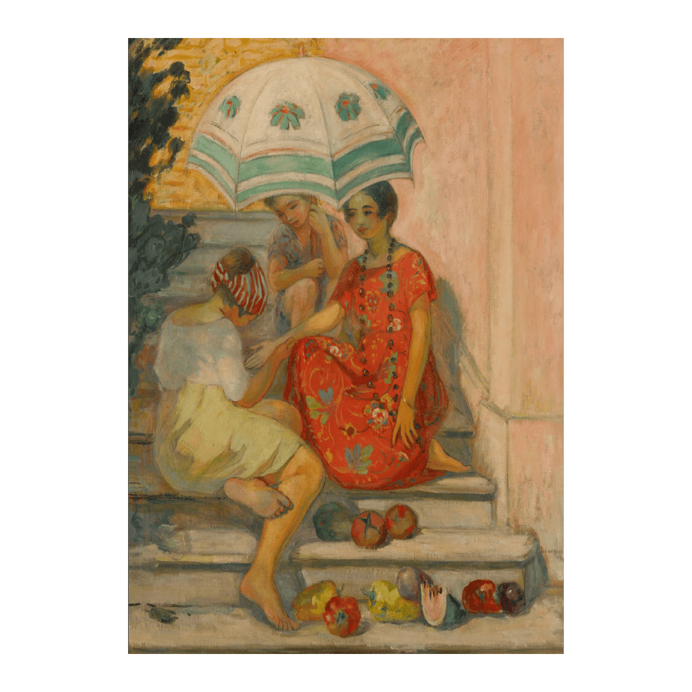 Henri Lebasque - La Diseuse De Bonne Aventure (1914)