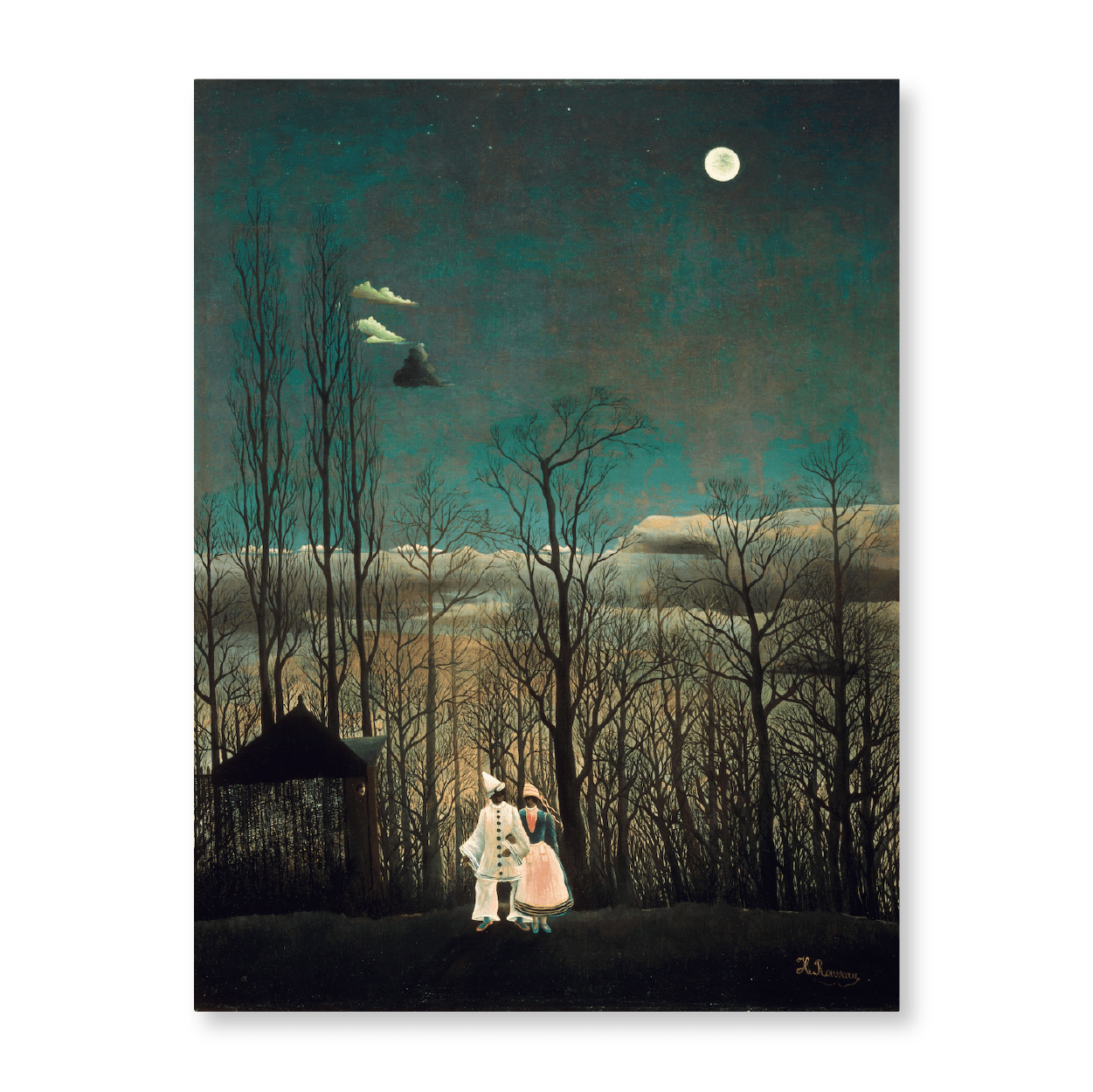 Henri Rousseau: "Carnival Evening" (1886) - Jasper & Jute