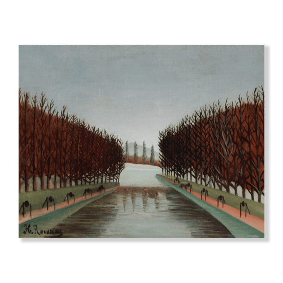 Henri Rousseau: "Le canal" (ca. 1905) - Jasper & Jute
