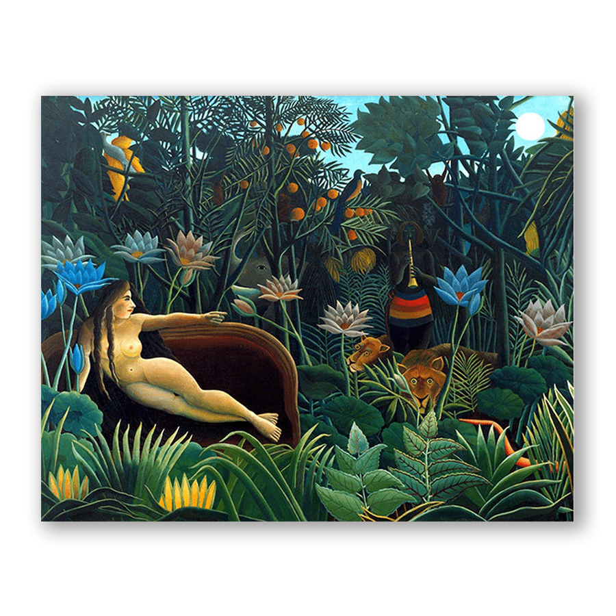 Henri Rousseau: "The Dream" - Jasper & Jute