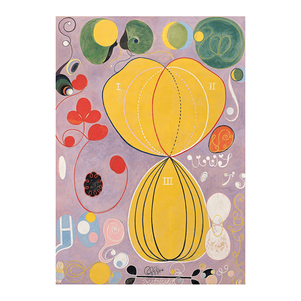 Hilma af Klint: "Group IV, No.VII, The Ten Largest, Adulthood" (1907)