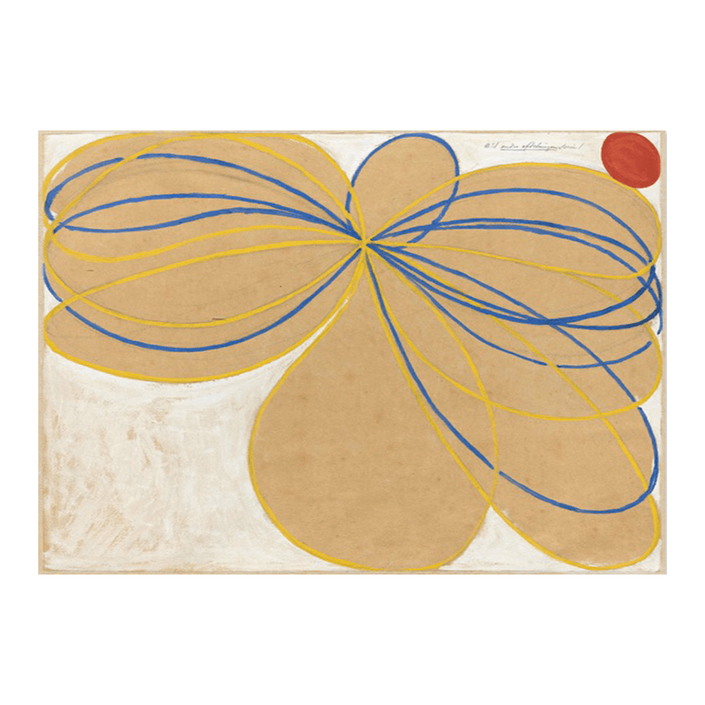 ‍Hilma af Klint: "The Seven Pointed Star No.I" (1908) (100% off)