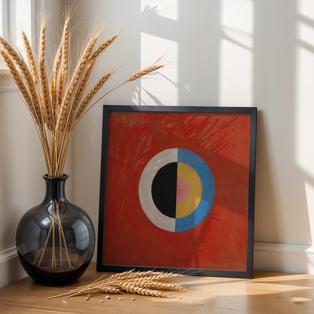 Hilma af Klint: "Group IX, SUW, No.XVII. The Swan, No.XVII (1914-1915)