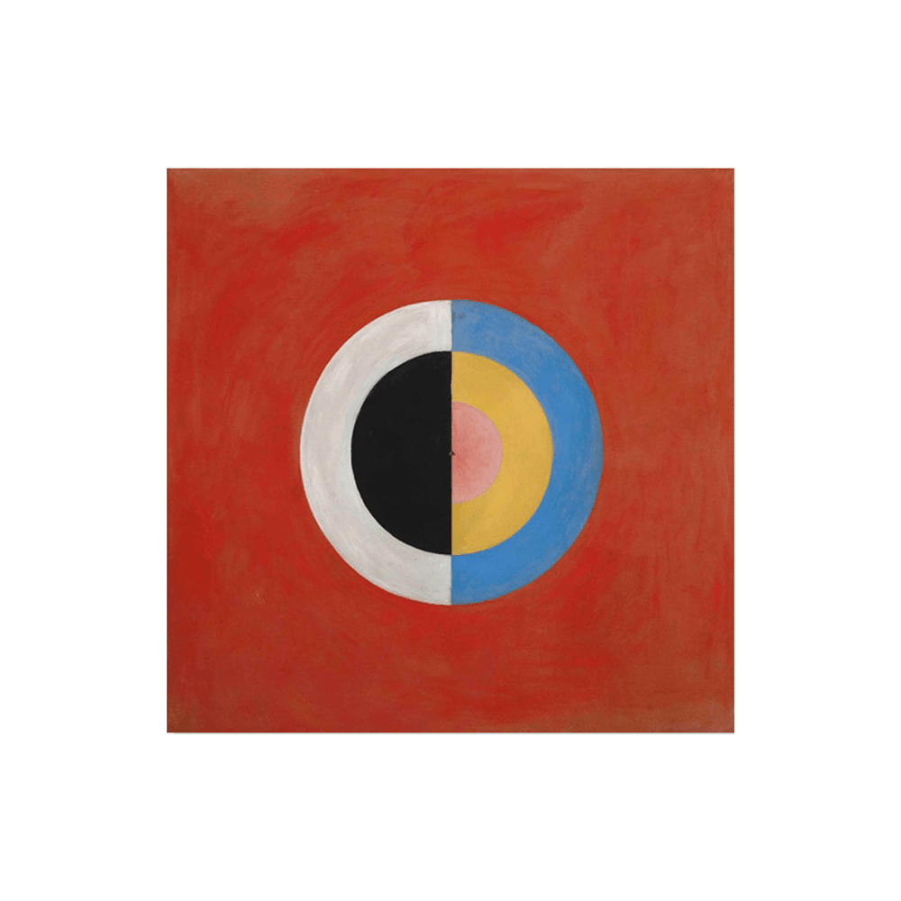 Hilma af Klint: "Group IX, SUW, No.XVII. The Swan, No.XVII (1914-1915)