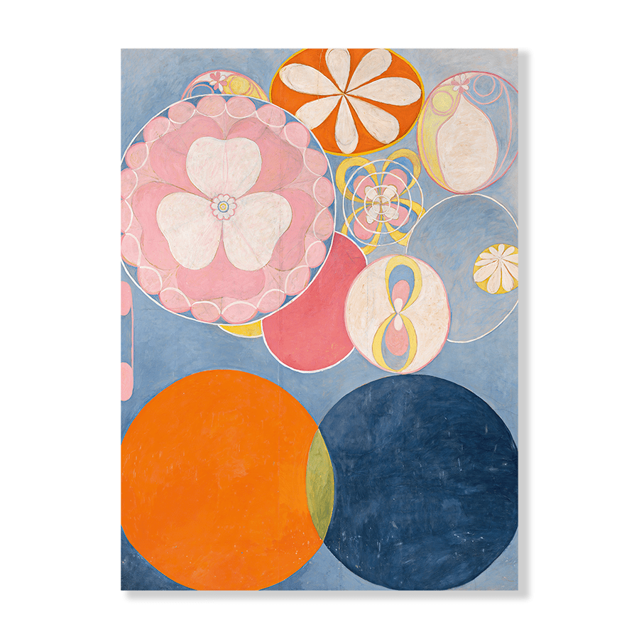 Hilma af Klint: "The Ten Largest, No.II, Childhood" (1907) - Jasper & Jute