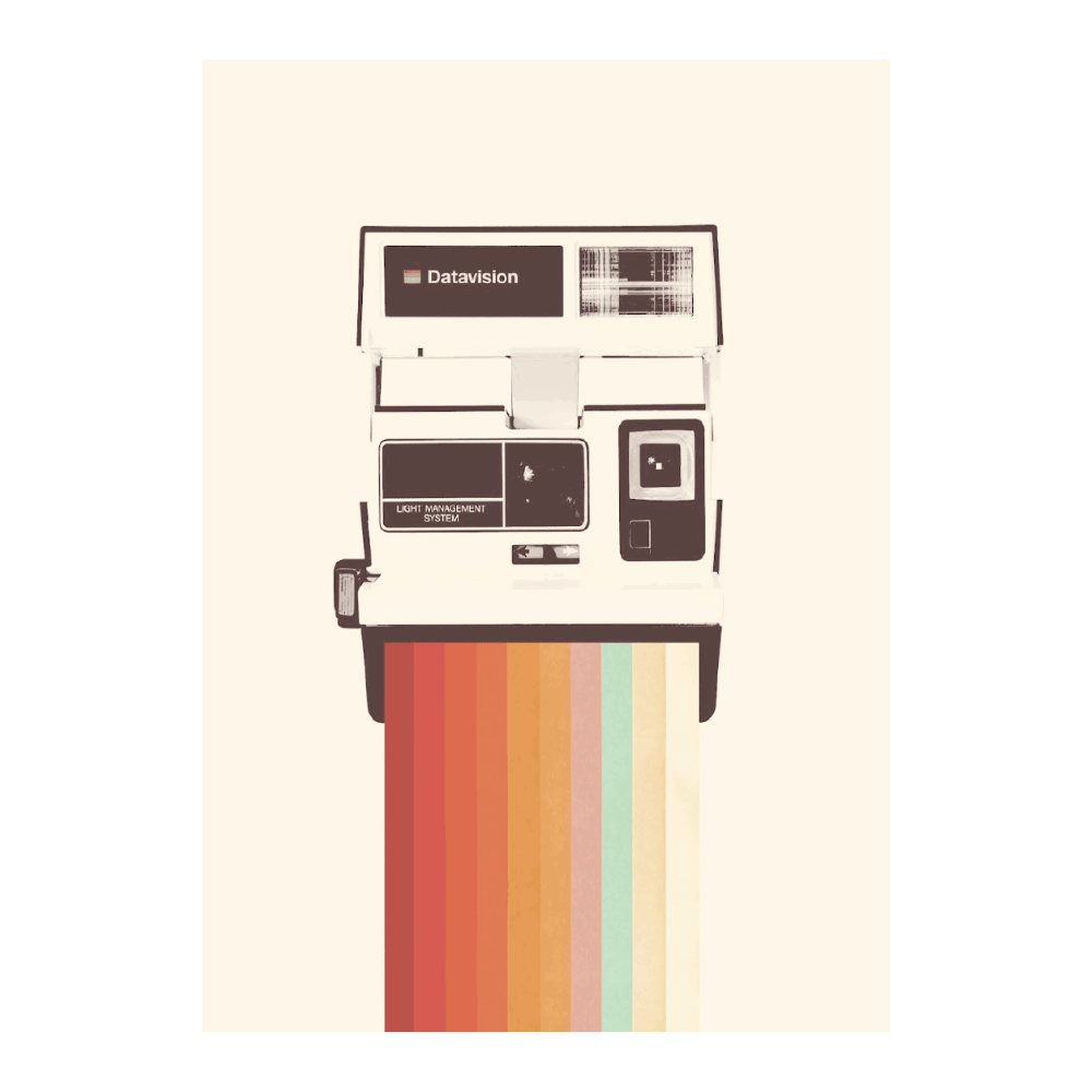 Instant Camera Rainbow