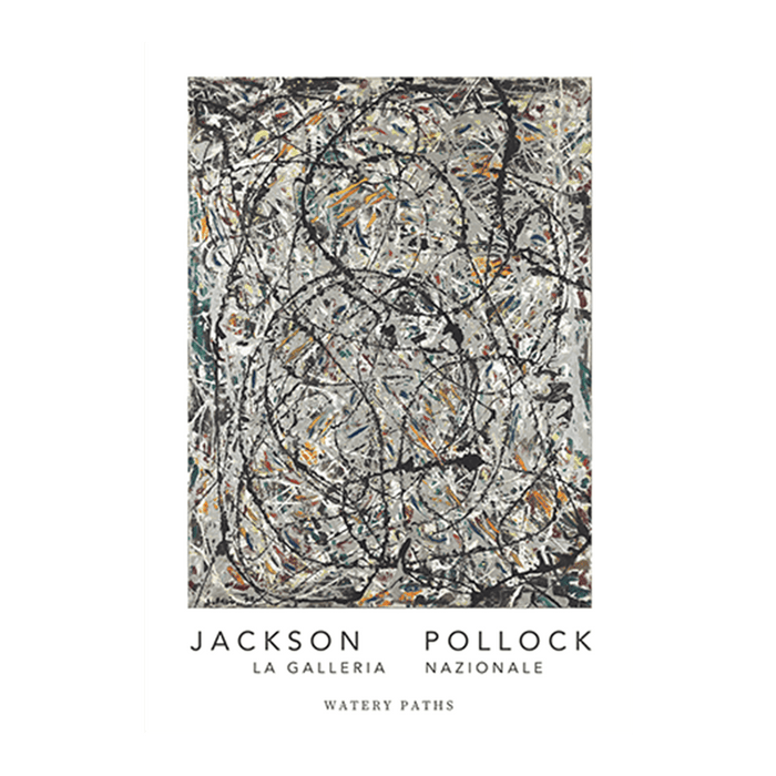 Jackson Pollock: Watery Paths