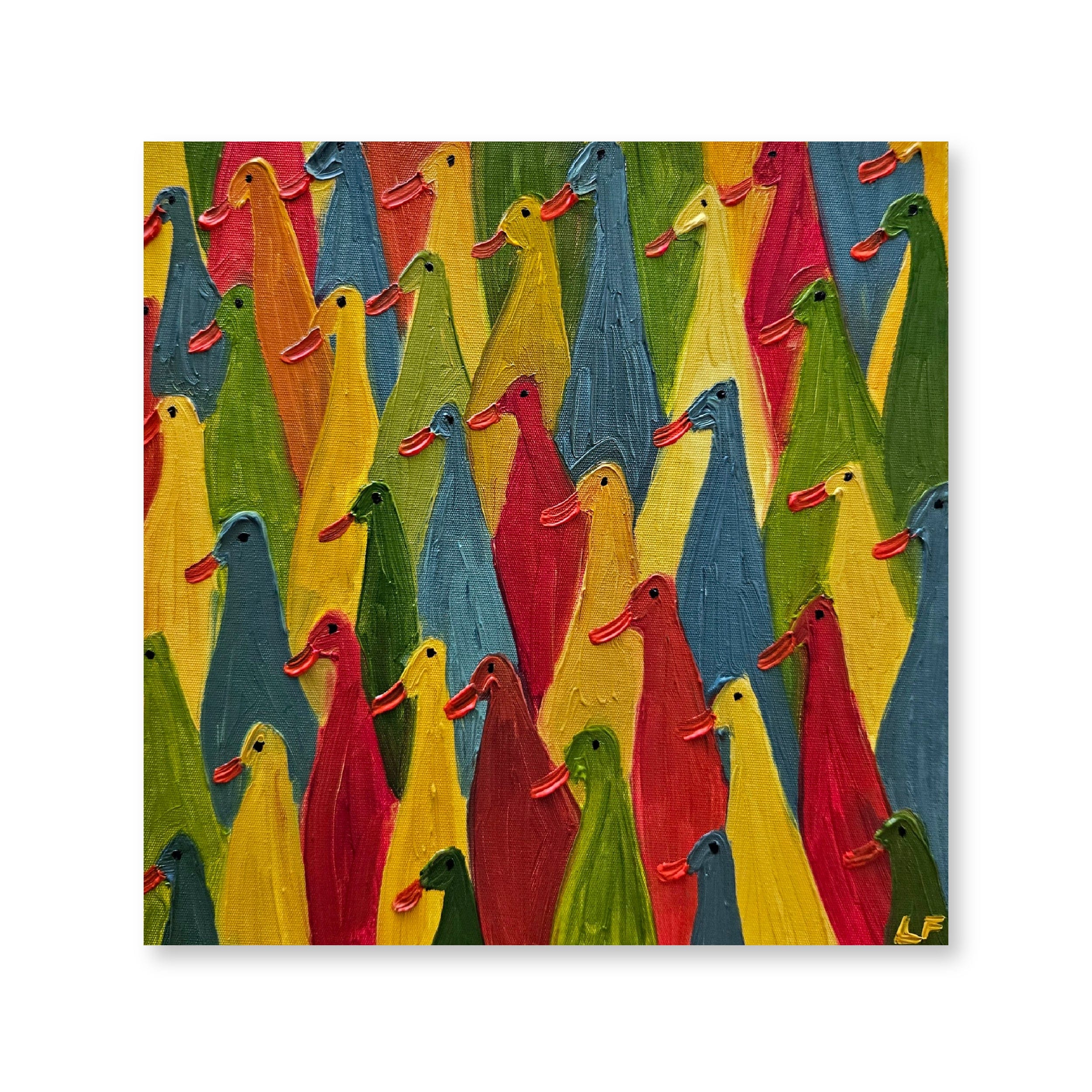 Multi Coloured Runner Ducks | Original