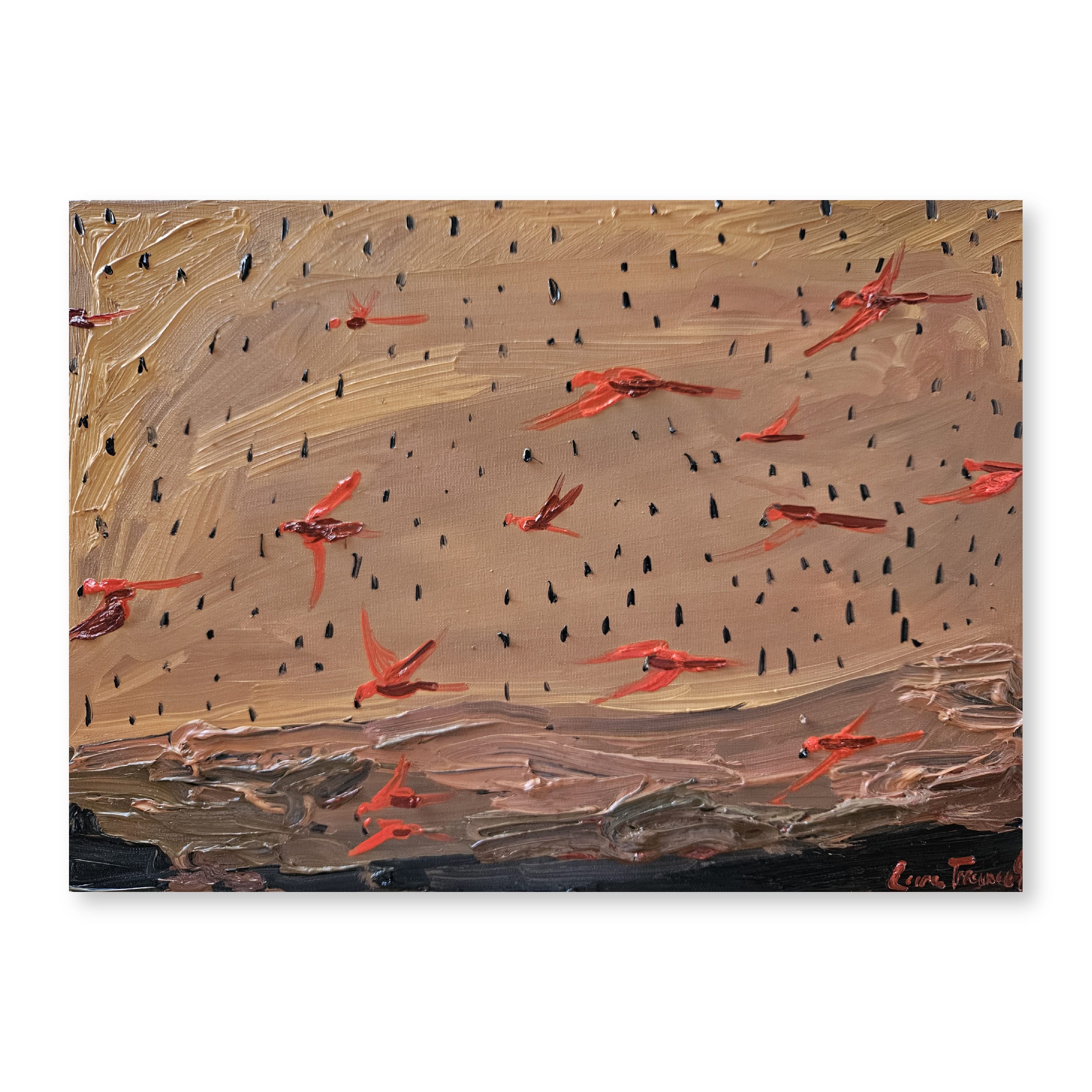 Falling In Red: Mourning War | Original