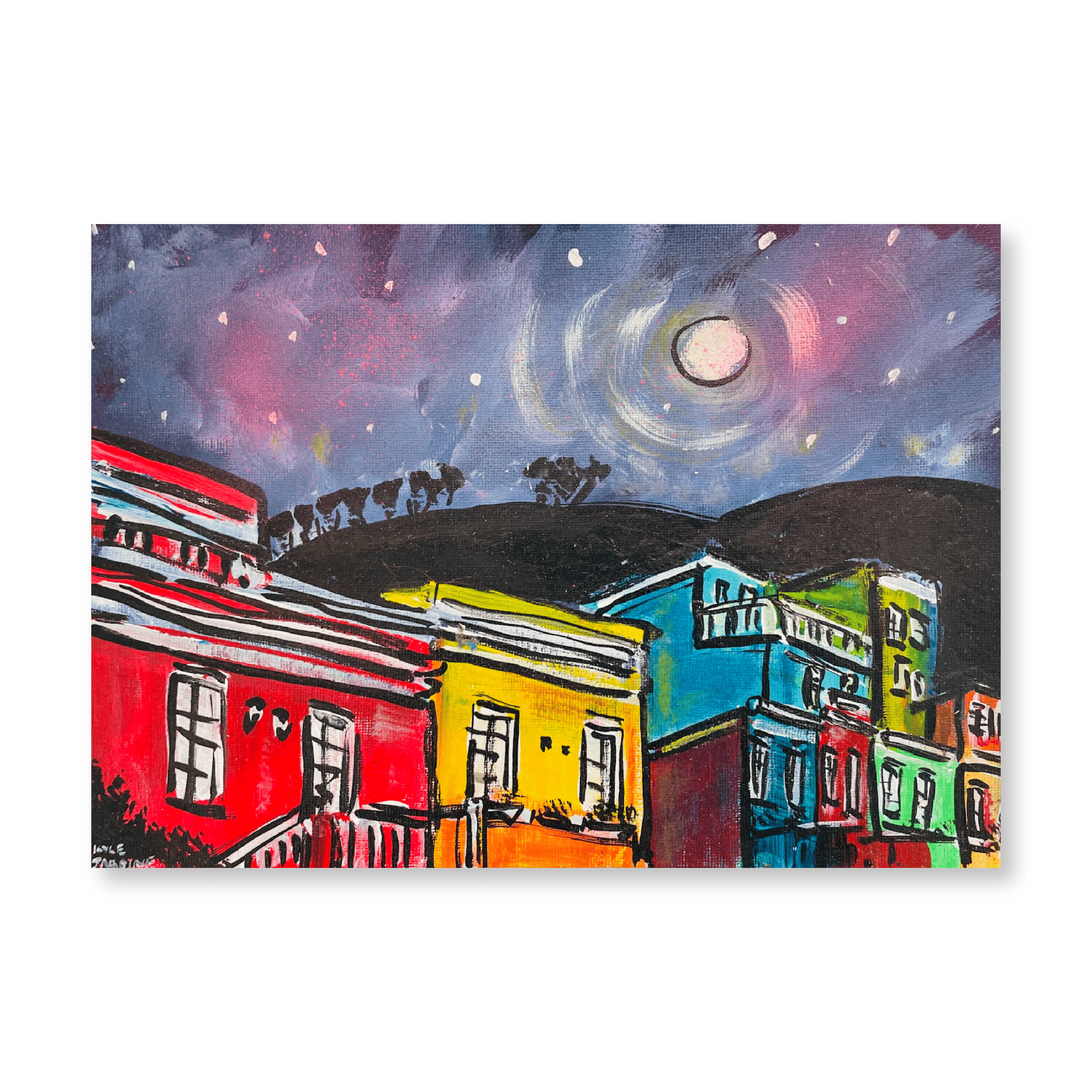 Moonrise Over Bokaap | Original