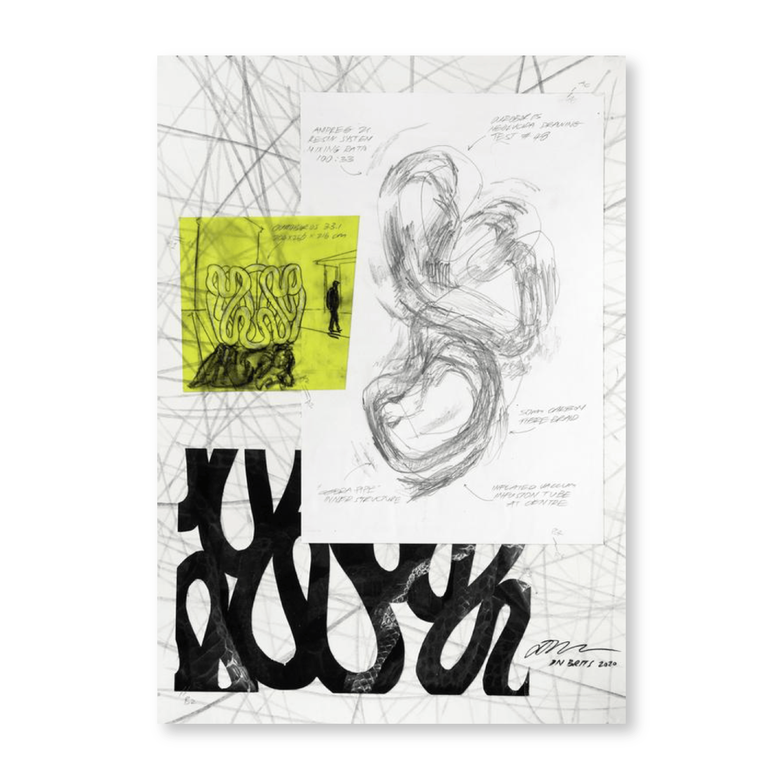 Drawing for Sculpture 14 | Original (Vault)