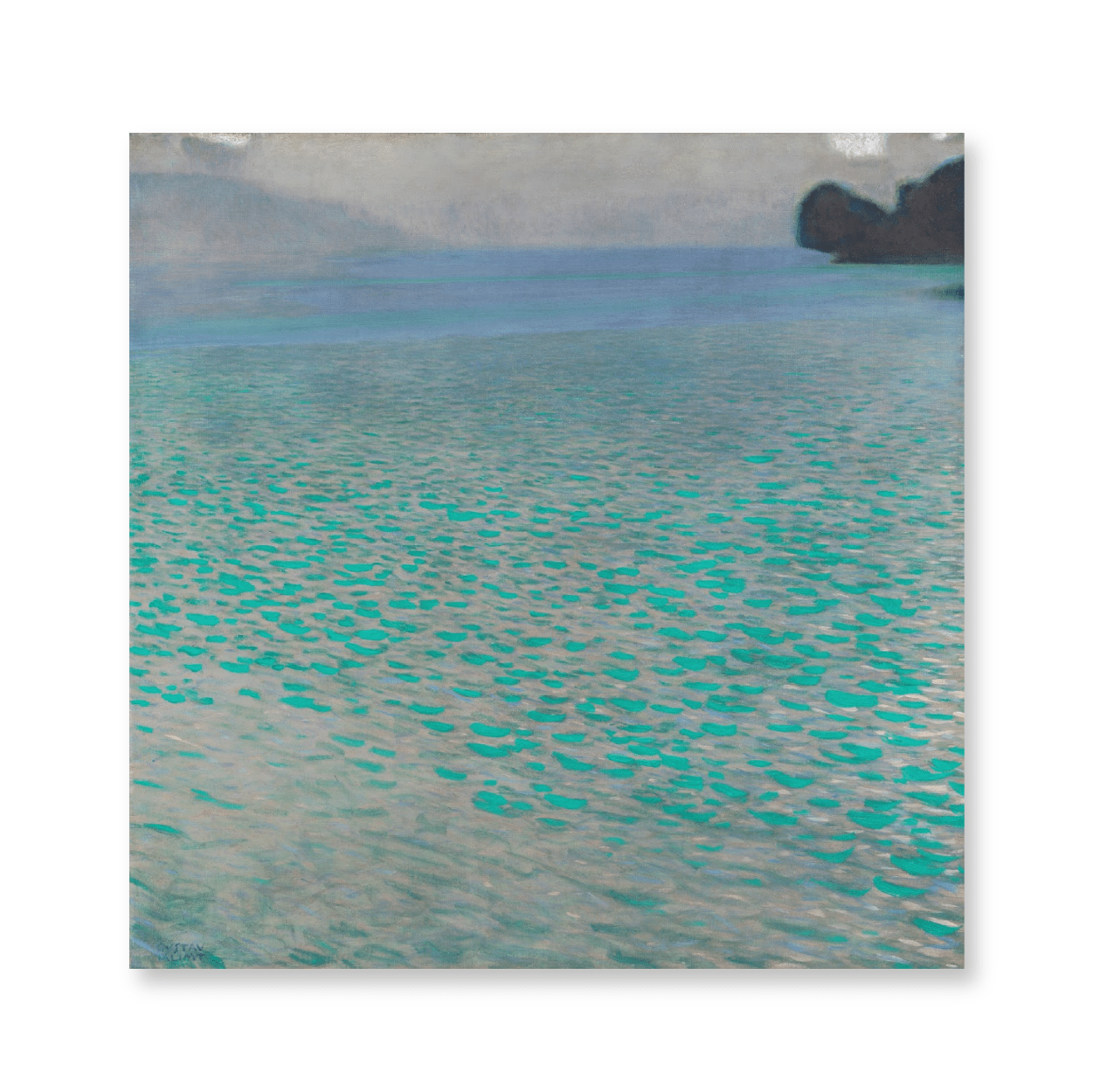 Gustav Klimt: "Attersee (1900)"