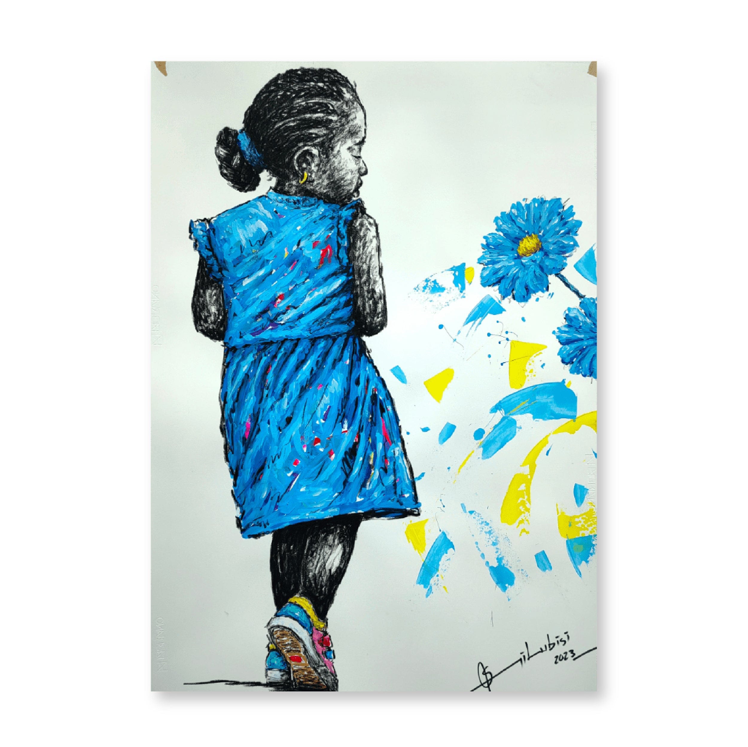 Blue Daisy | Original