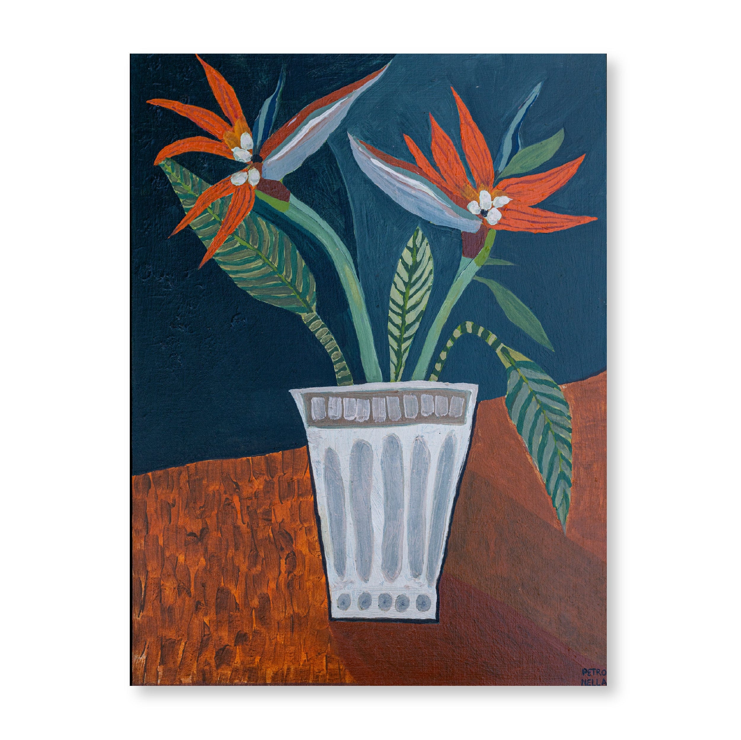 Blooming Strelitzias | Original