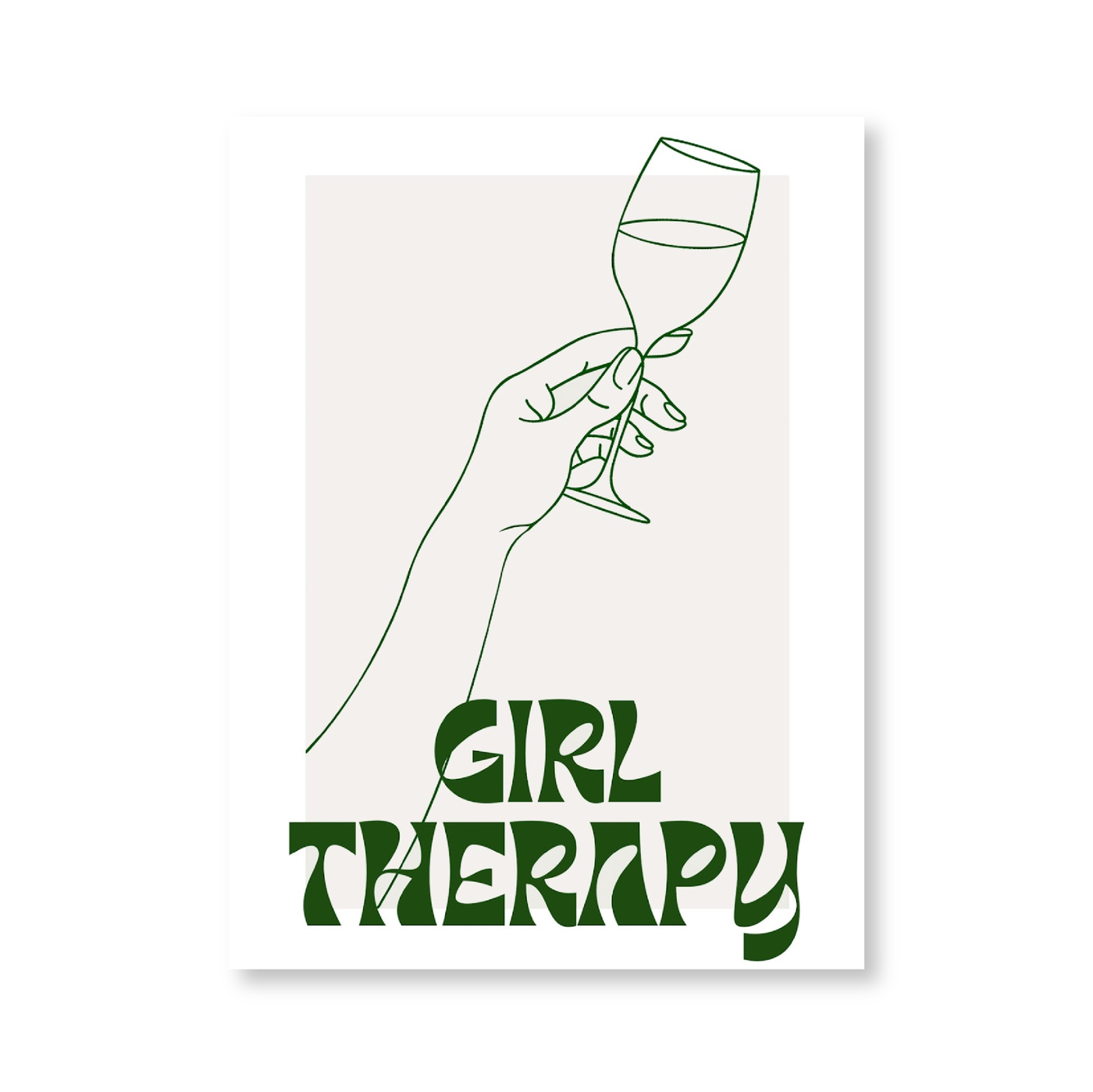 Girl Therapy Green