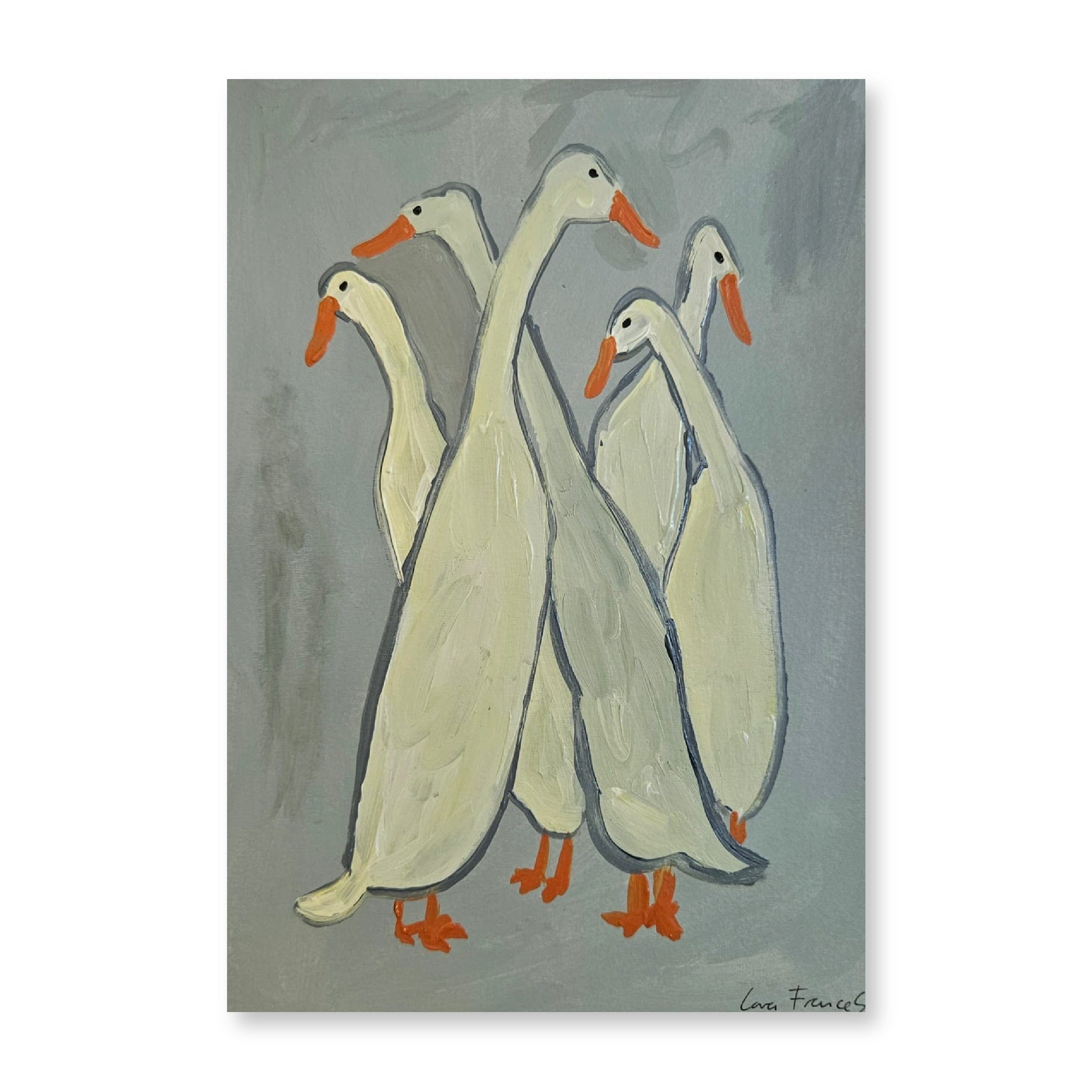 Huddling Ducks | Original