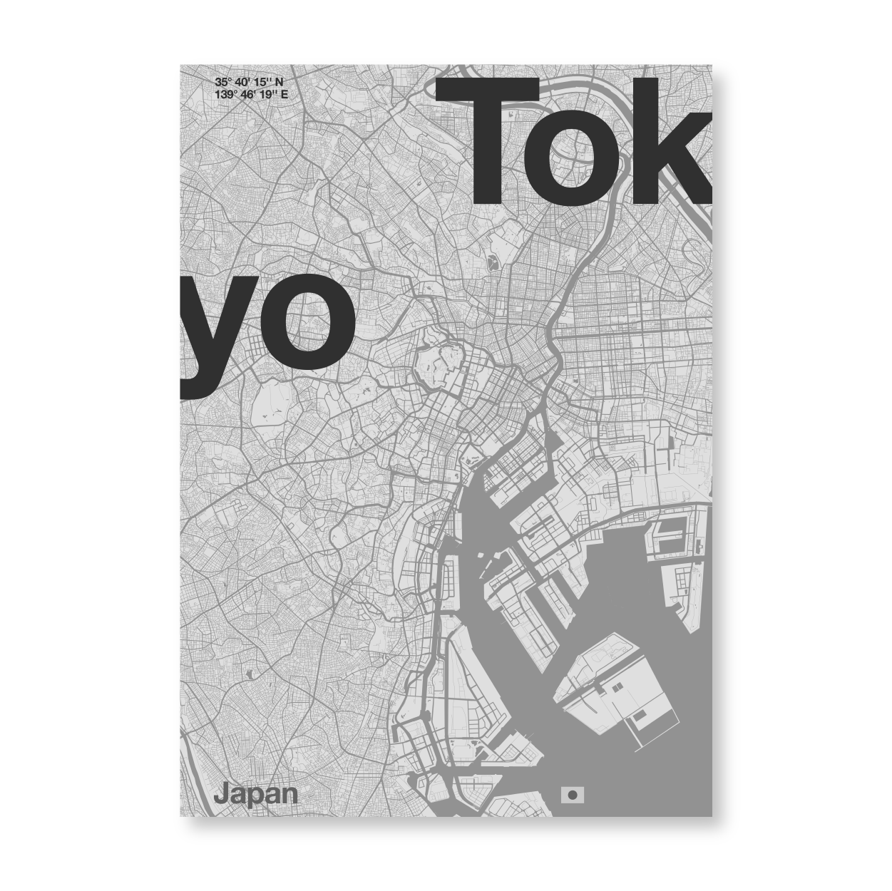Tokyo Minimal Map