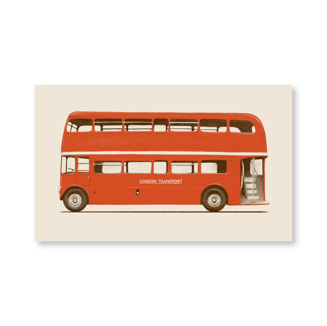 Red English Bus