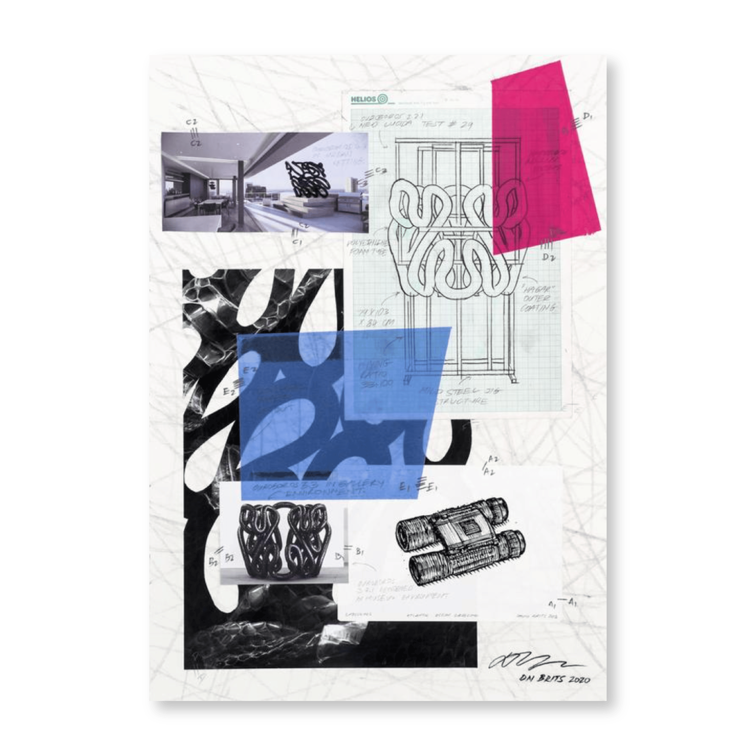 Drawing for Sculpture 17 | Original (Vault)