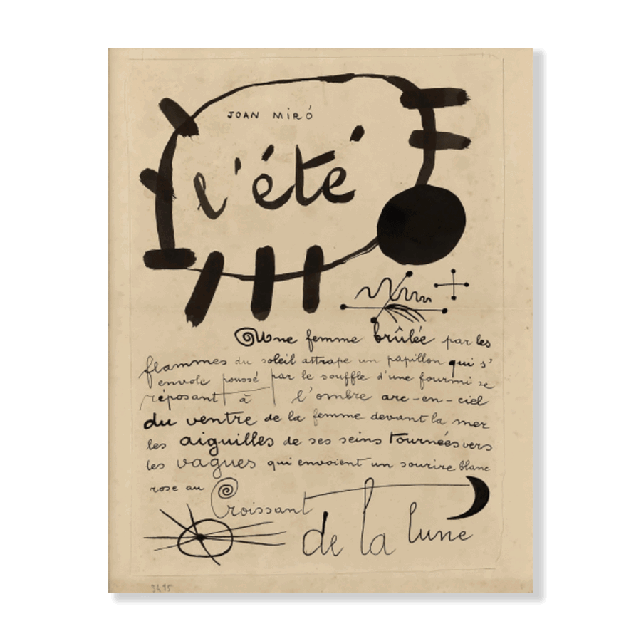 Joan Miró: "L'été" - Jasper & Jute