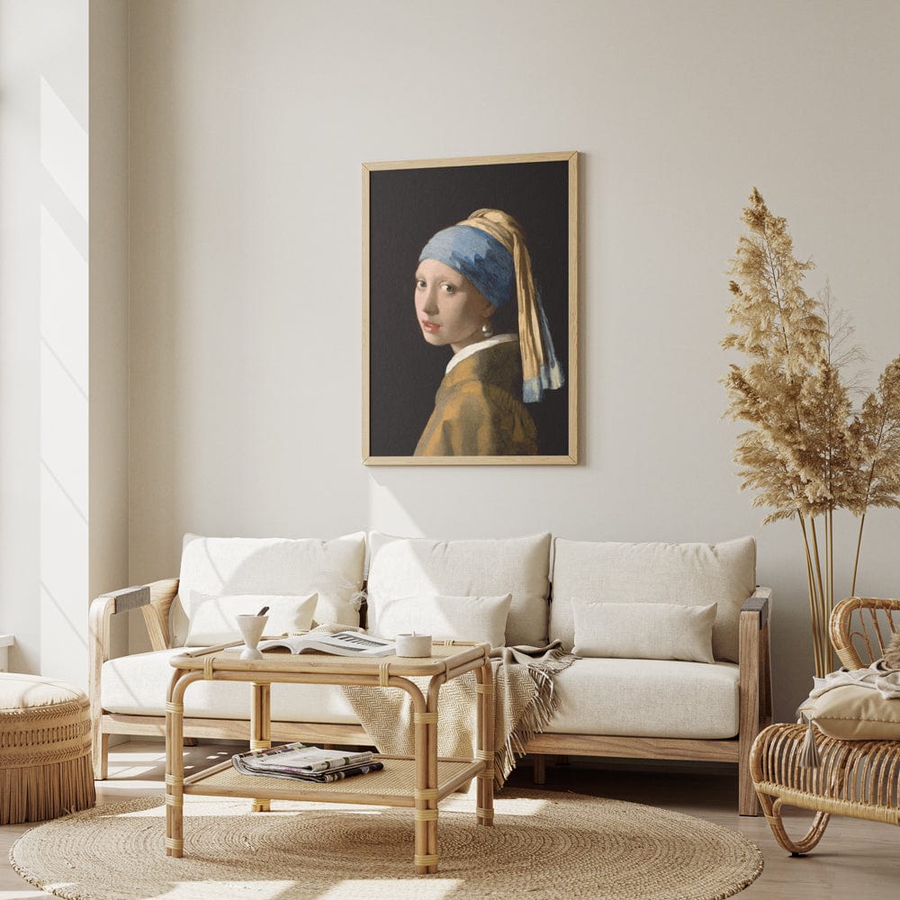 Johannes Vermeer: "Girl with a Pearl Earring" (ca.1665)
