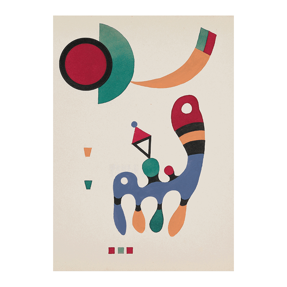 Kandinsky: "11 tableaux et 7 poèmes" (1945)