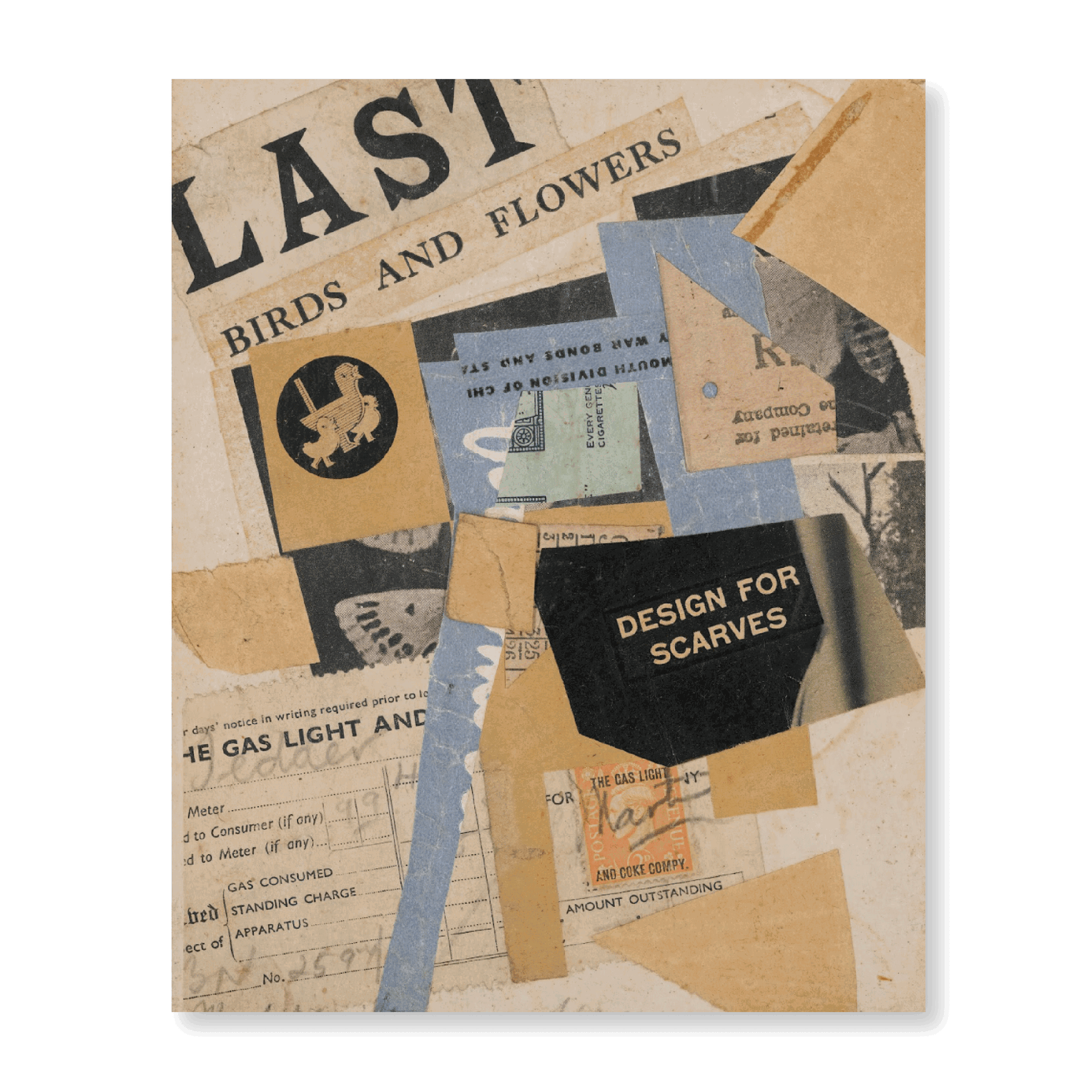 Kurt Schwitters - 50 Last Birds And Flowers - Jasper & Jute