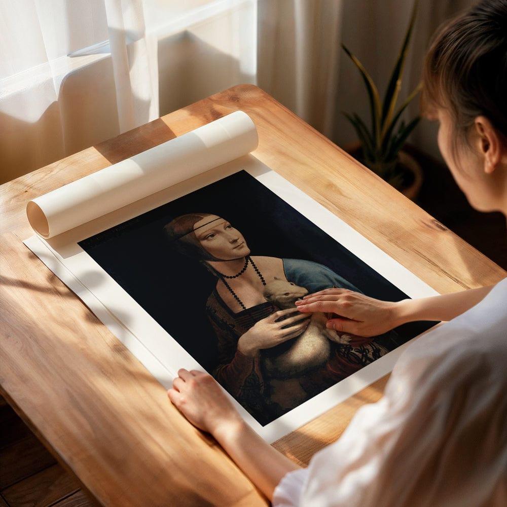 Leonardo Da Vinci: "Lady with an Ermine"