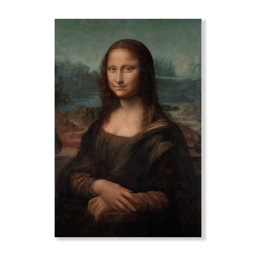 Mona Lisa Leonardo Da Vinci Self Portrait A Close Up Of A Painting Of mona-lisa-leonardo-da-vinci-self-portrait-a-close-up-of-a-painting-of