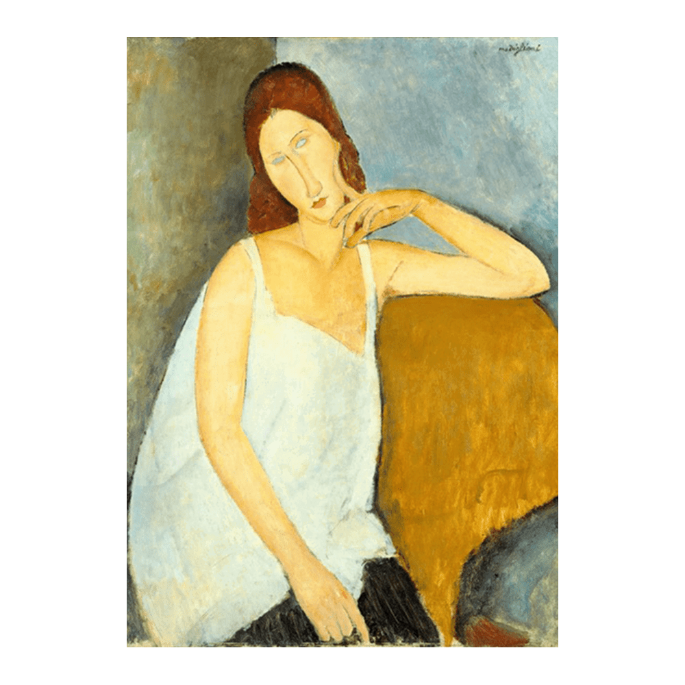 Modigliani: "Jeanne Hébuterne" (1919)