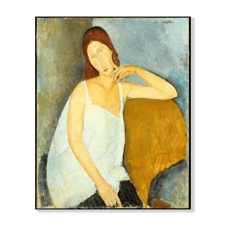 Modigliani: "Jeanne Hébuterne" (1919) - Jasper & Jute