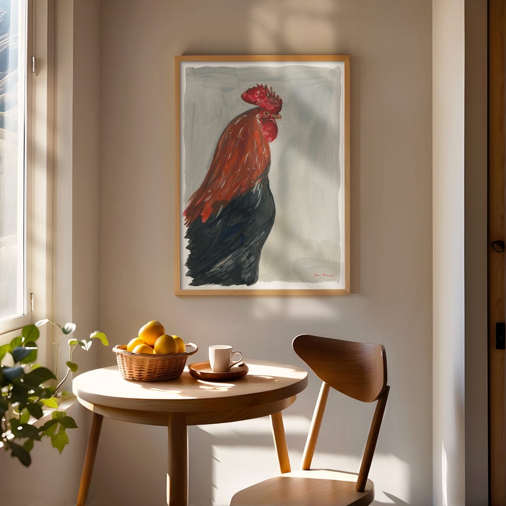 Rooster Side Profile