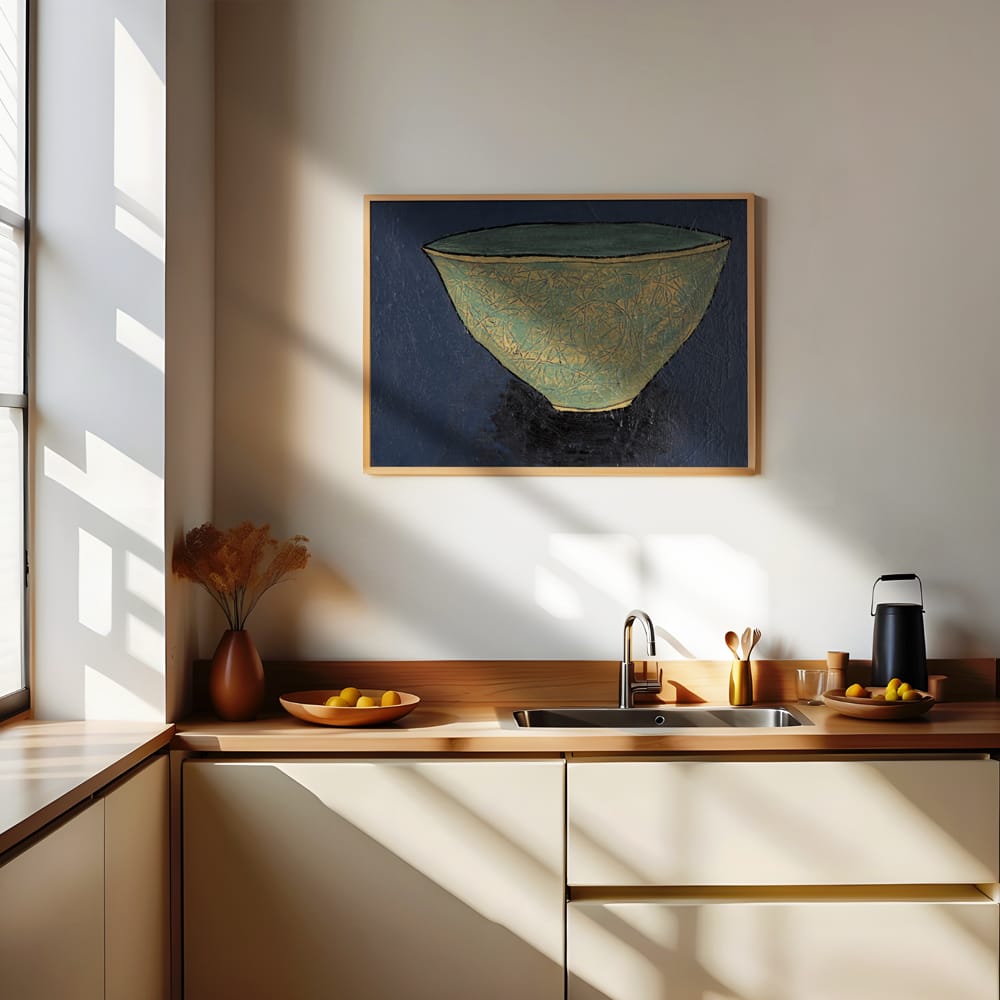 Yellow And Green Bowl