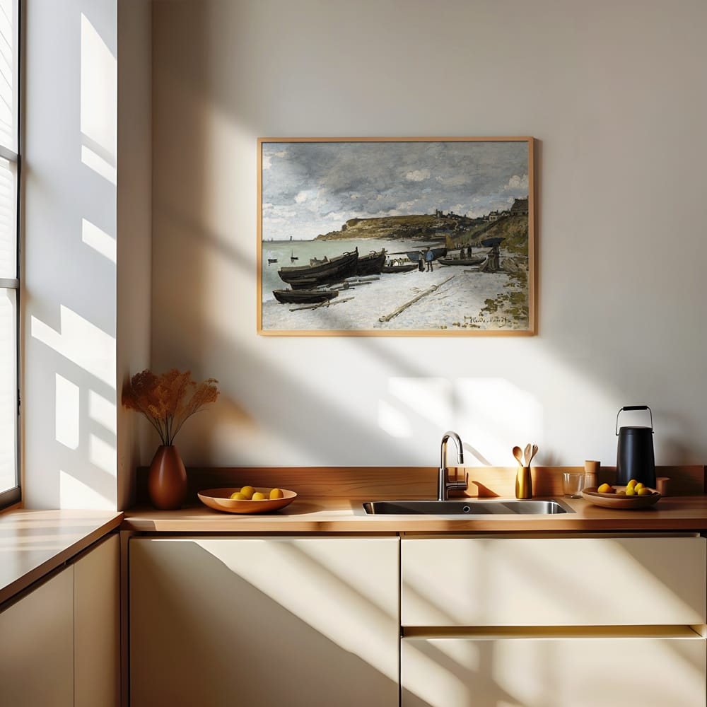 Monet: "Sainte Adresse" (1867)