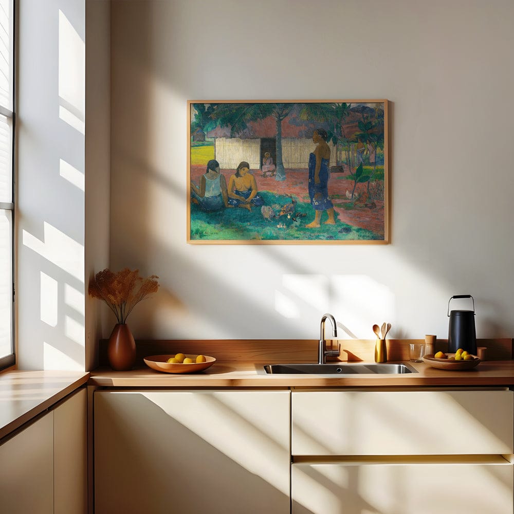 Paul Gauguin: "No te aha oe riri (Why Are You Angry)"