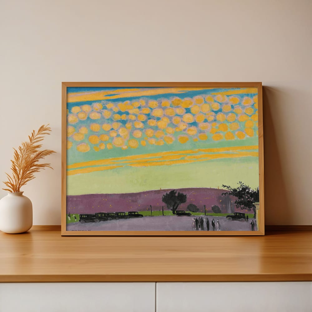Maurice Denis - Coucher De Soleil À Pittsburgh (1927)