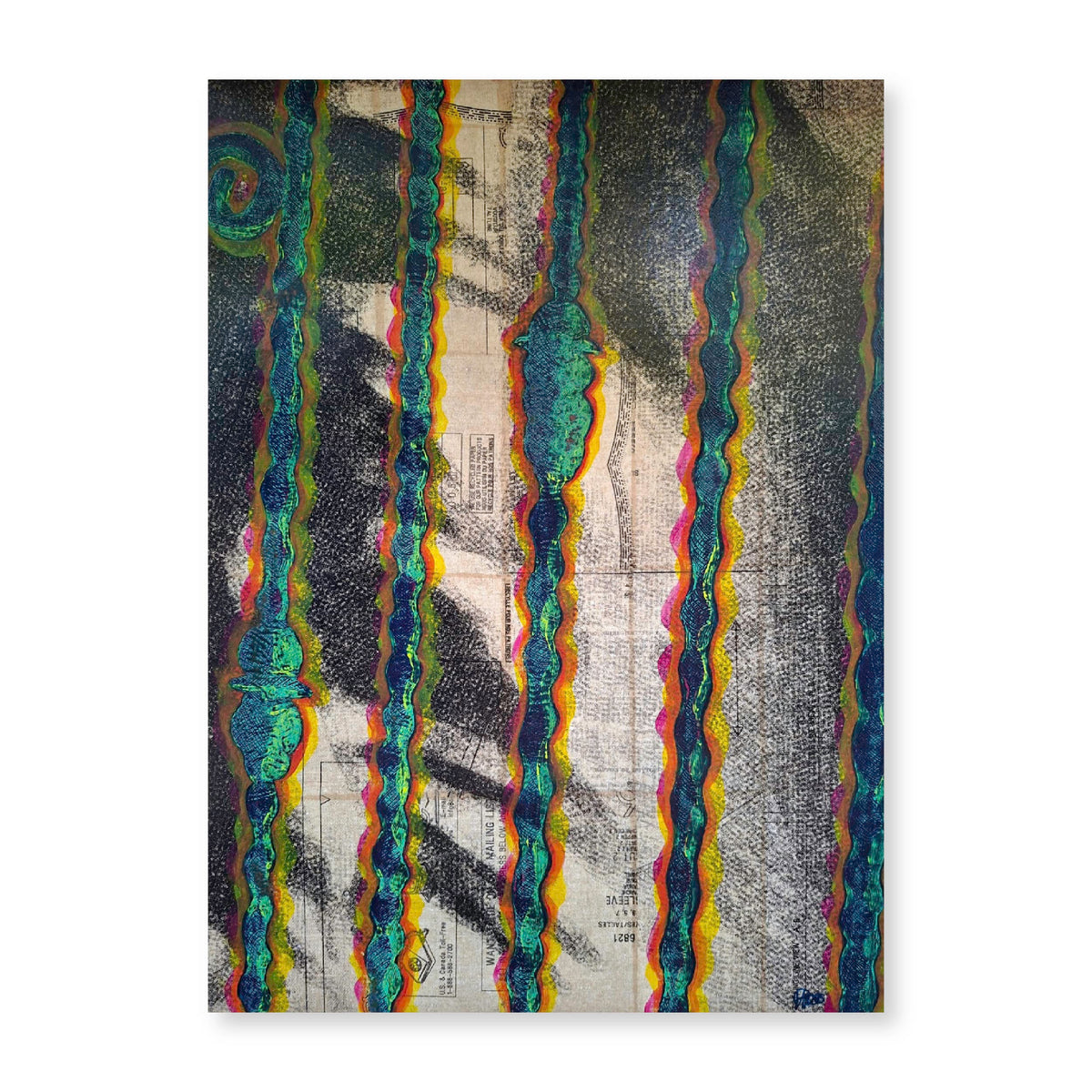 Moonshadow Wild Date Palm | Original