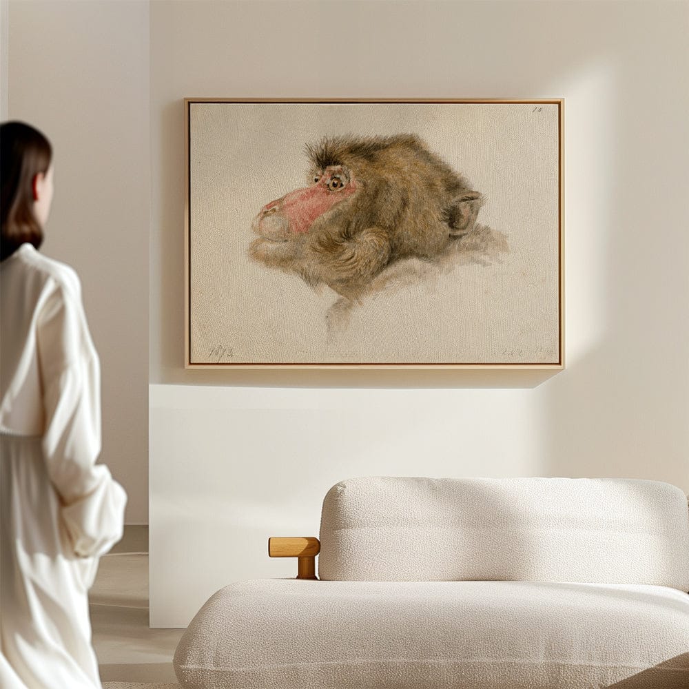 Head Of A Baboon (1873)