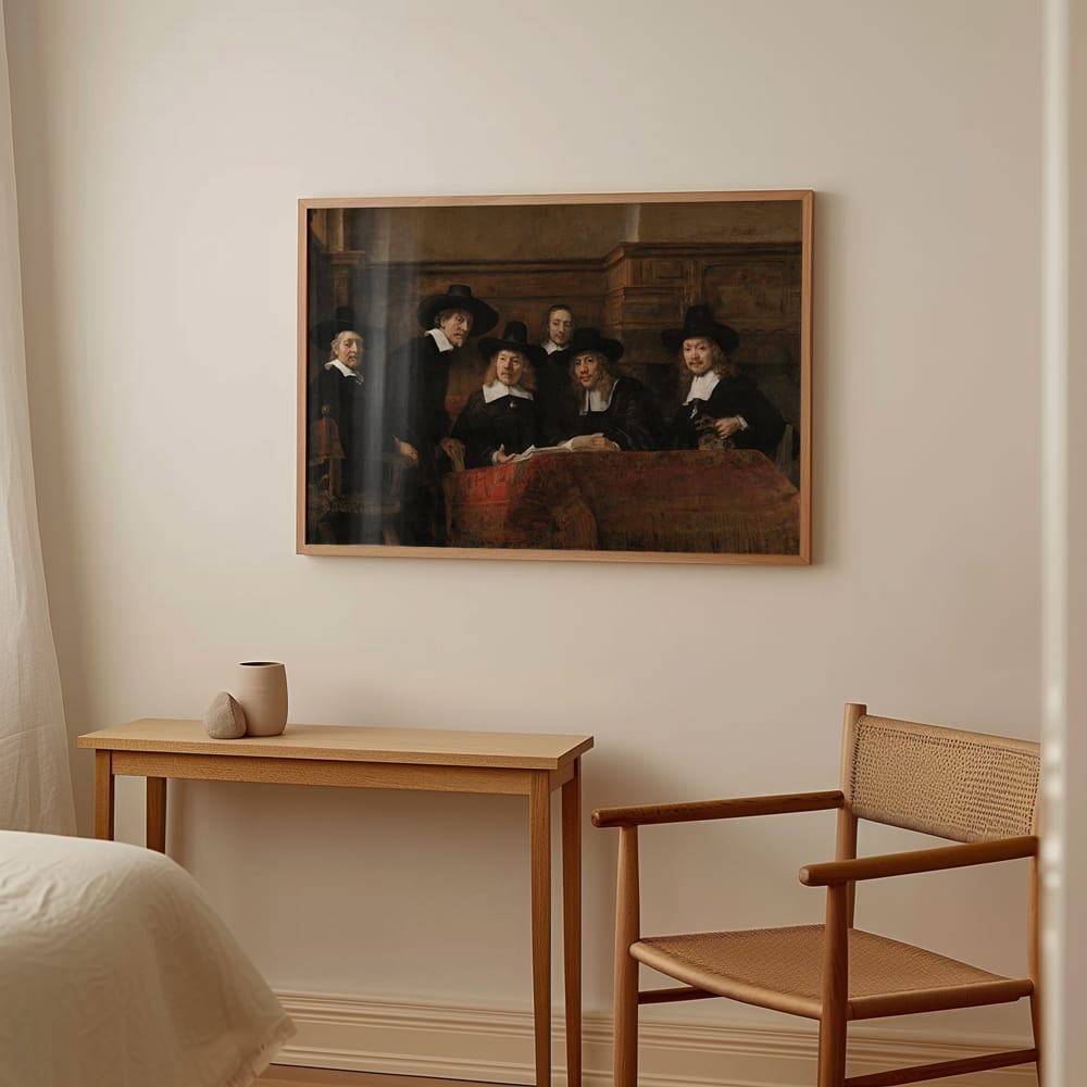 Rembrandt: "The Sampling Officials of the Drapers’ Guild" (1662)